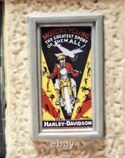 Department 56 Harley-Davidson Detailing Parts and Service Released 03 Retired 06