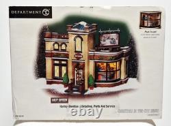 Department 56 Harley-Davidson Detailing Parts and Service Released 03 Retired 06