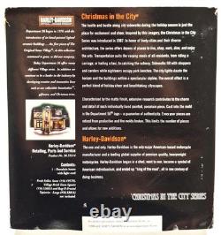 Department 56 Harley-Davidson Detailing Parts and Service Released 03 Retired 06