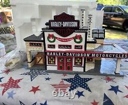 Department 56 Harley-Davidson Manufacturing (Set of 3) Working Light