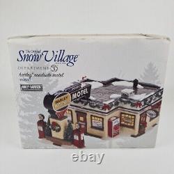 Department 56 Harley-Davidson Roadside Motel Snow Christmas Village 4028707