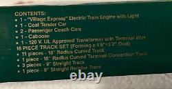 Department 56 Heritage Village Express Train Set Bachmann 5980-3 (1990)