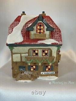 Department 56 Heritage Village North Pole Series Santa's Workshop New