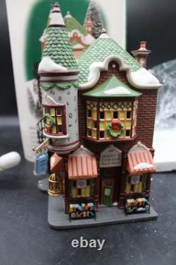 Department 56 Jenny's Corner Book Shop #56.58912 VGC In Original Packaging