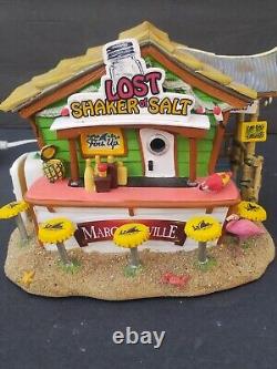 Department 56 Jimmy Buffet Margaritaville Lost Shaker of Salt Bar Music & Light