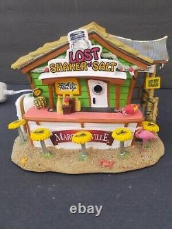 Department 56 Jimmy Buffet Margaritaville Lost Shaker of Salt Bar Music & Light