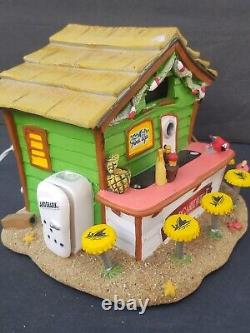 Department 56 Jimmy Buffet Margaritaville Lost Shaker of Salt Bar Music & Light