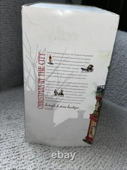 Department 56 Kringle & Sons Boutique 4056624 Christmas in the City NEW! WOW
