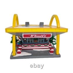 Department 56 Lighted McDonalds Collection Snow Christmas Village 54914 Rare