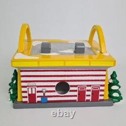 Department 56 Lighted McDonalds Collection Snow Christmas Village 54914 Rare