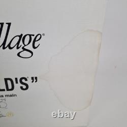 Department 56 Lighted McDonalds Collection Snow Christmas Village 54914 Rare Department 56 Lighted McDonalds Collection Snow Christmas Village 54914 Rare