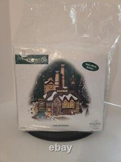 Department 56 London Gin Distillery VIDEO 58746 Works Water Mill Rotates, Lights