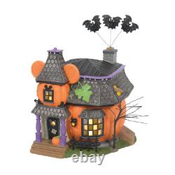 Department 56 Mickey's Haunted Manor Halloween Disney Village