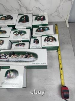 Department 56 NORTH POLE SERIES LOT Of 12 Pieces Excellent Condition