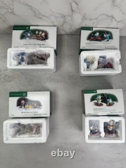 Department 56 NORTH POLE SERIES LOT Of 12 Pieces Excellent Condition