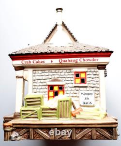 Department 56 New England Village Peekytoe Crab Shack 4030702- Rare 2013