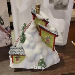 Department 56 North Pole Better Watch Out Coal Mine Illuminated Building