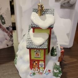 Department 56 North Pole Better Watch Out Coal Mine Illuminated Building