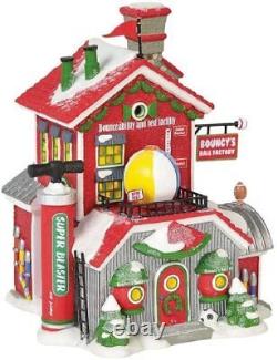 Department 56 North Pole Bouncy's Ball Factory Christmas Holiday 6000614 New