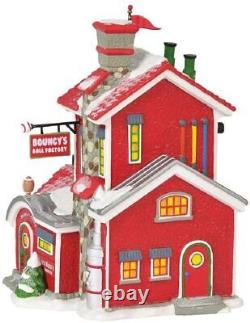 Department 56 North Pole Bouncy's Ball Factory Christmas Holiday 6000614 New