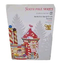Department 56 North Pole CANDY CRUSH FACTORY Christmas Village 4056669 Rare