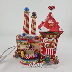 Department 56 North Pole CANDY CRUSH FACTORY Christmas Village 4056669 Rare