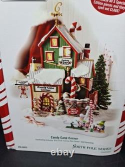 Department 56 North Pole Candy Cane Corner C Brand New #56952