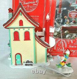 Department 56 North Pole LTD Gift Set of 2 Candle-Light Inn Welcoming Christmas