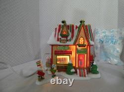 Department 56 North Pole Ribbon Candy Box Set #6004812 Free Shipping