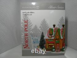 Department 56 North Pole Ribbon Candy Box Set #6004812 Free Shipping