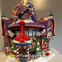 Department 56 North Pole Series Board Games Factory in Box #56.56789