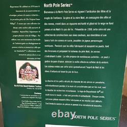 Department 56 North Pole Series Board Games Factory in Box #56.56789
