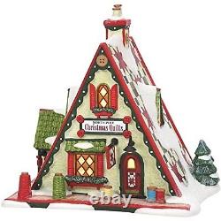 Department 56 North Pole Series Christmas Quilts, Lighted Building 6009771