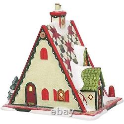 Department 56 North Pole Series Christmas Quilts, Lighted Building 6009771