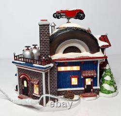 Department 56 North Pole Series Hot Wheels Custom Car Shop Intro 05 Retired 06