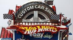 Department 56 North Pole Series Hot Wheels Custom Car Shop Intro 05 Retired 06