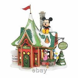 Department 56 North Pole Series Mickey's Stuffed Animals Lighted Buildings