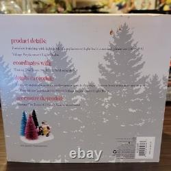 Department 56 North Pole Series Real Artificial Tree Factory Porcelain Lighted