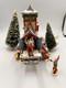 Department 56 North Pole Series Santa's Sleigh Launch #56734 Christmas