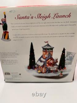 Department 56 North Pole Series Santa's Sleigh Launch #56734 Christmas