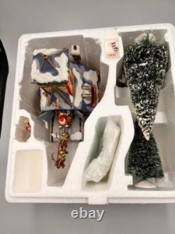 Department 56 North Pole Series Santa's Sleigh Launch #56734 Christmas