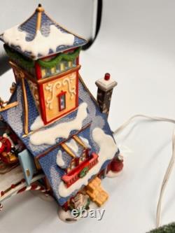 Department 56 North Pole Series Santa's Sleigh Launch #56734 Christmas