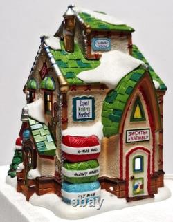 Department 56 North Pole Series The Original Ugly Sweater Co Retired 2017