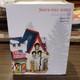 Department 56 North Pole Twinkle Brite Tree Factory Illuminated Porcelain House