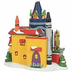 Department 56 North Pole Village Crayola Crayon Factory Building 6007613