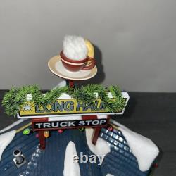 Department 56 Original Snow Village, Long Haul Truck Stop, With Original Box
