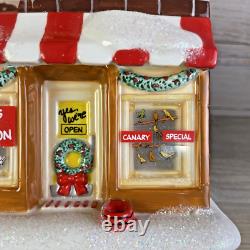 Department 56 Peanuts Peppermint Patty's Pet Palace Christmas Village With Box