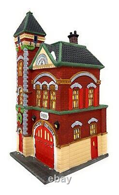 Department 56 Red Brick Fire Station #5536-0 (#34)