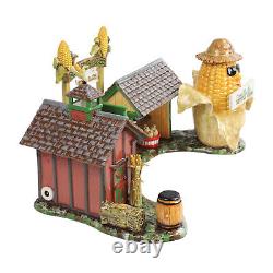 Department 56 Rolling Acres Corn Maze Fall Snow Village Retired, #805506