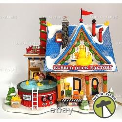 Department 56 Rubber Duck Factory North Pole Series Lighted Building 799920